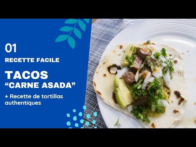 Tacos carne asada